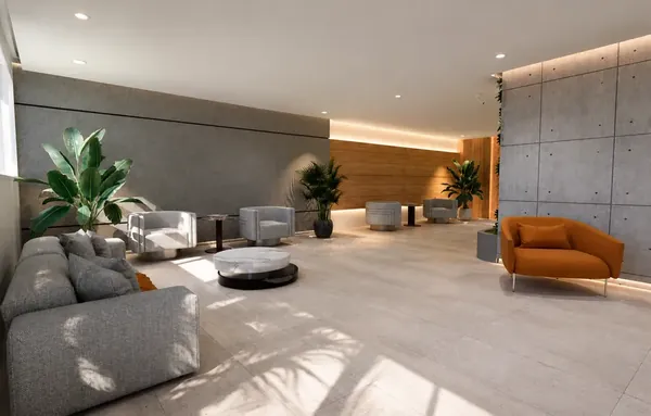 Lobby de Clayton Lux con sala de espera